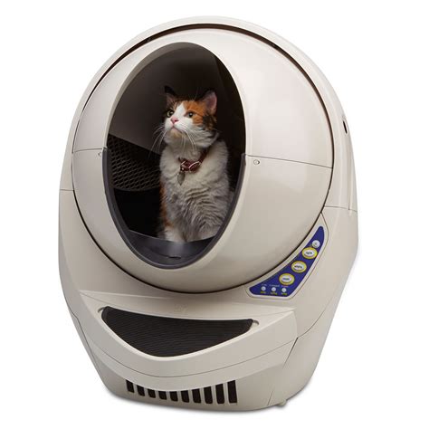 high tech cat litter box